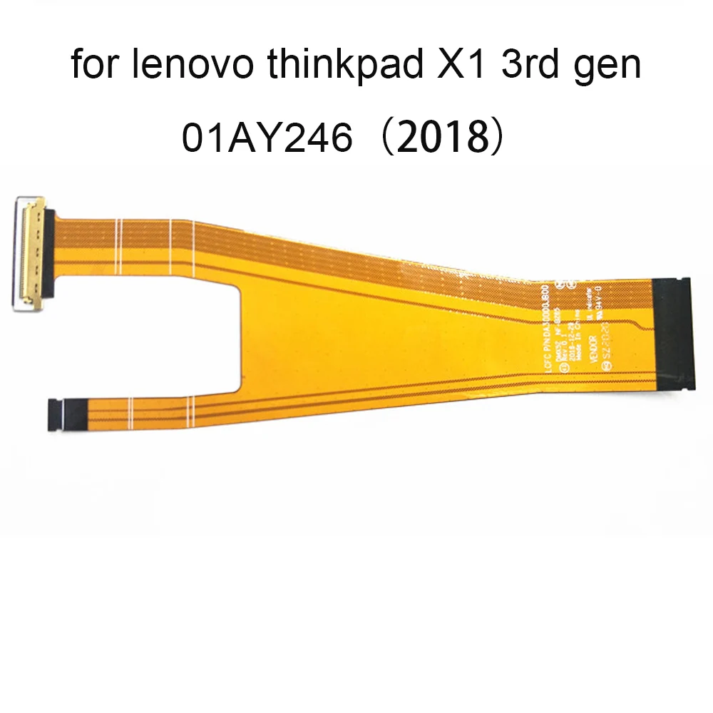 01AY246 компьютерные кабели для lenovo ThinkPad X1 Tablet 3rd Gen LVDS LCD Видео ленточный кабель