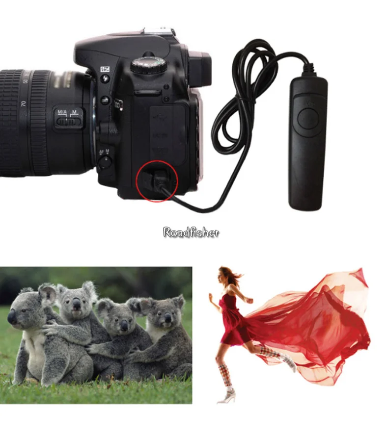 Roadfisher Камера дистанционного Управление пульт управления с кабелем для спуска