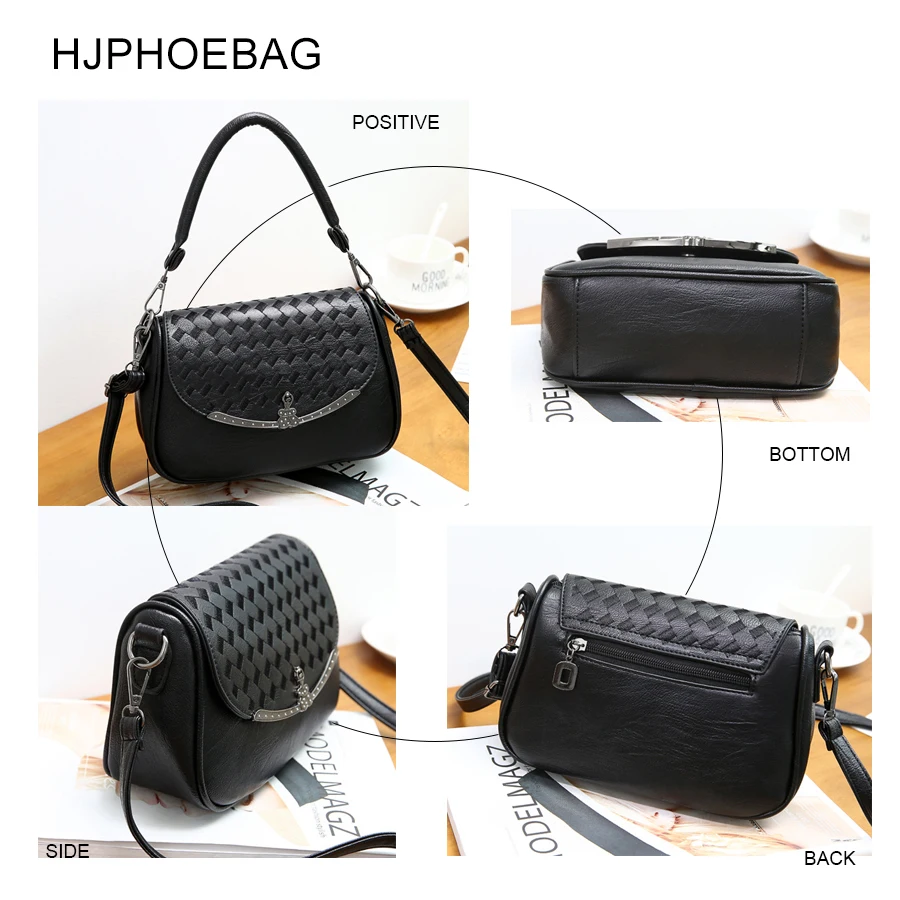 HJPHOEBAG Новая модная женская сумка через плечо дизайнерская сумки Женский кошелек