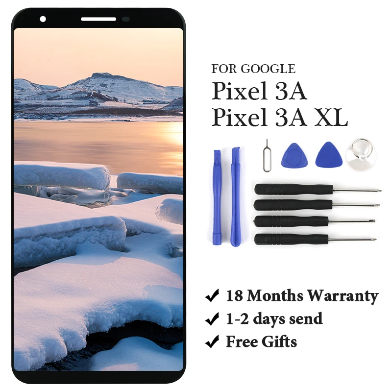 

Great Quality For Google Pixel 3A LCD 3A XL LCD OEM Touch Screen Digitizer Spare part Phone Replacement