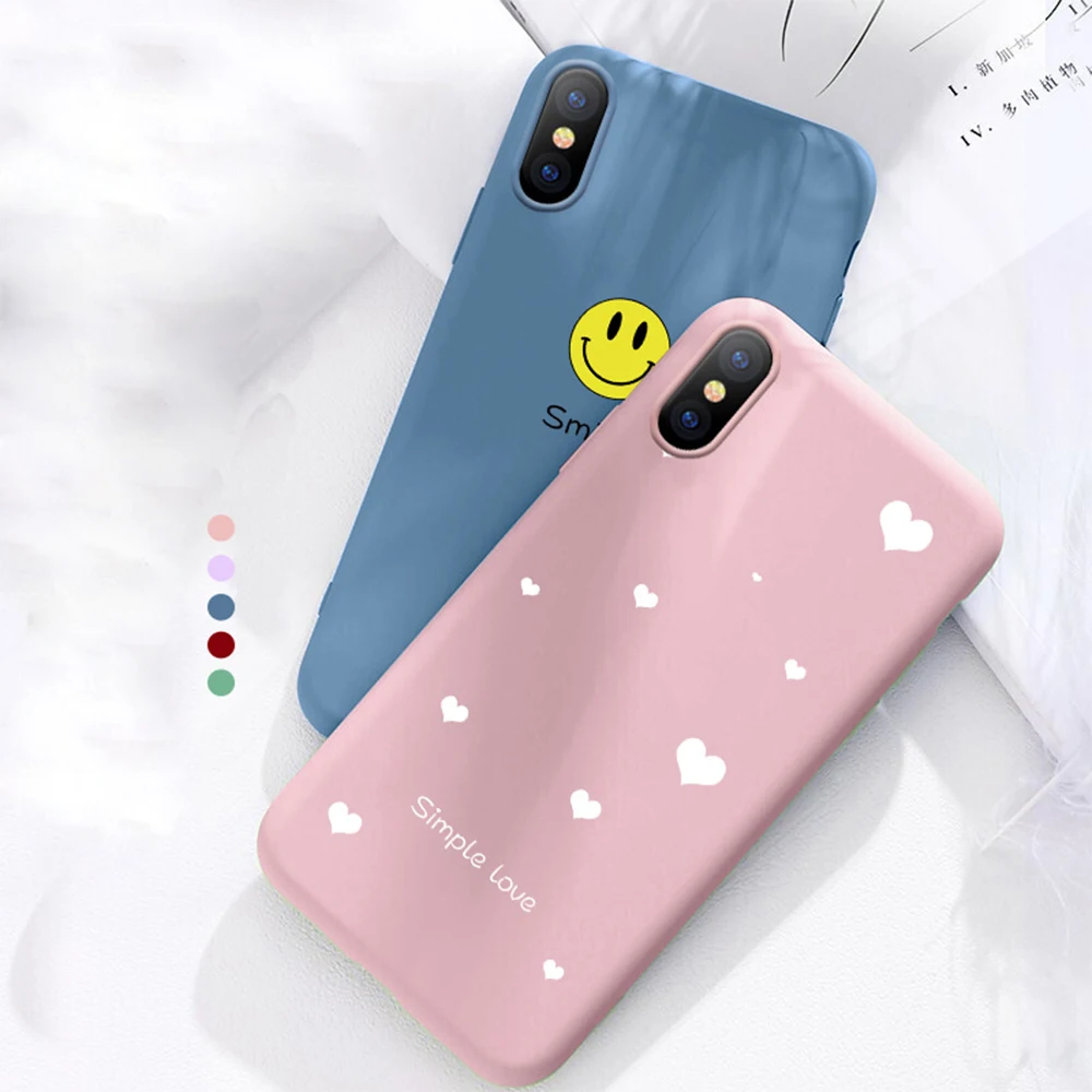 Милый мультяшный Мягкий силиконовый чехол для iphone 7 8 6 6s plus X Xs max XR 11 pro защитный из