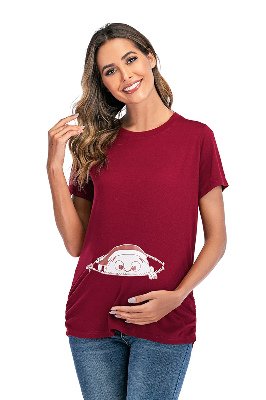 Новинка 2020 модное платье в европейском и американском стиле для беременных с