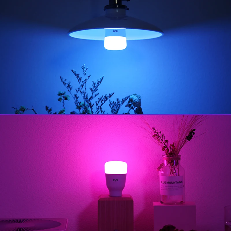

Mijia Yeelight LED Bulb 1S 8.5W RGB AC100-240V E27 800lm Lumens Smart WiFi Light Bulbs for Homekit Remote Control