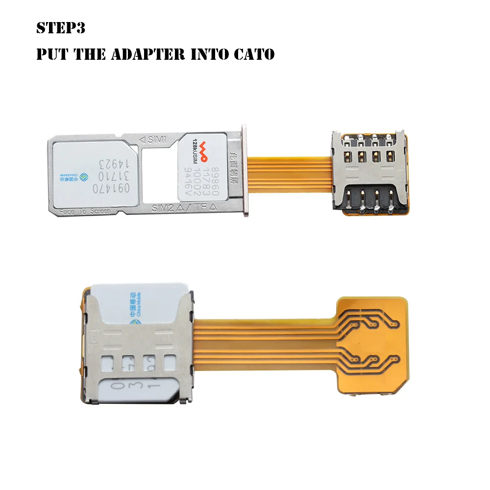 

Универсальный адаптер для двух SIM-карт TF Гибридный слот для Sim-карты Micro SD удлинитель Nano Cato Android Аксессуары для мобильных телефонов