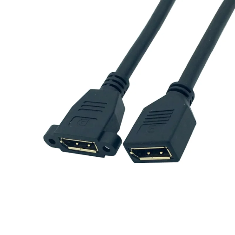 

60Hz Displayport extension cable 4K DP 1.2 cable DisplayPort, female-to-female panel extension (used with DP 1.4 cable port)