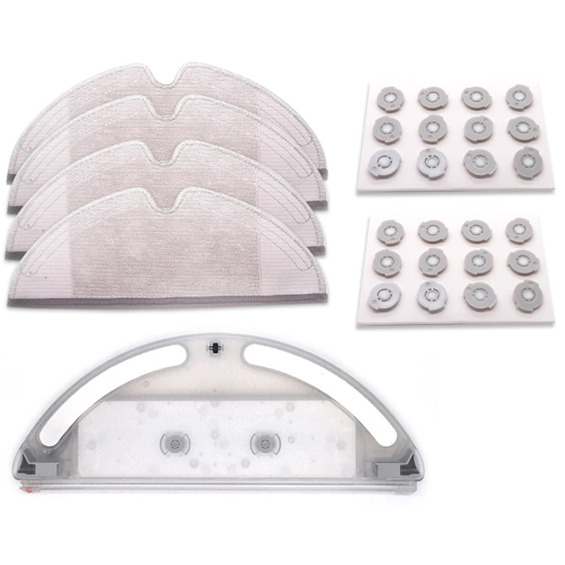 Бак для воды + 4 * тряпки швабры 24 фильтры резервуара Xiaomi Roborock S50 S51 S55 T60 T61 детали