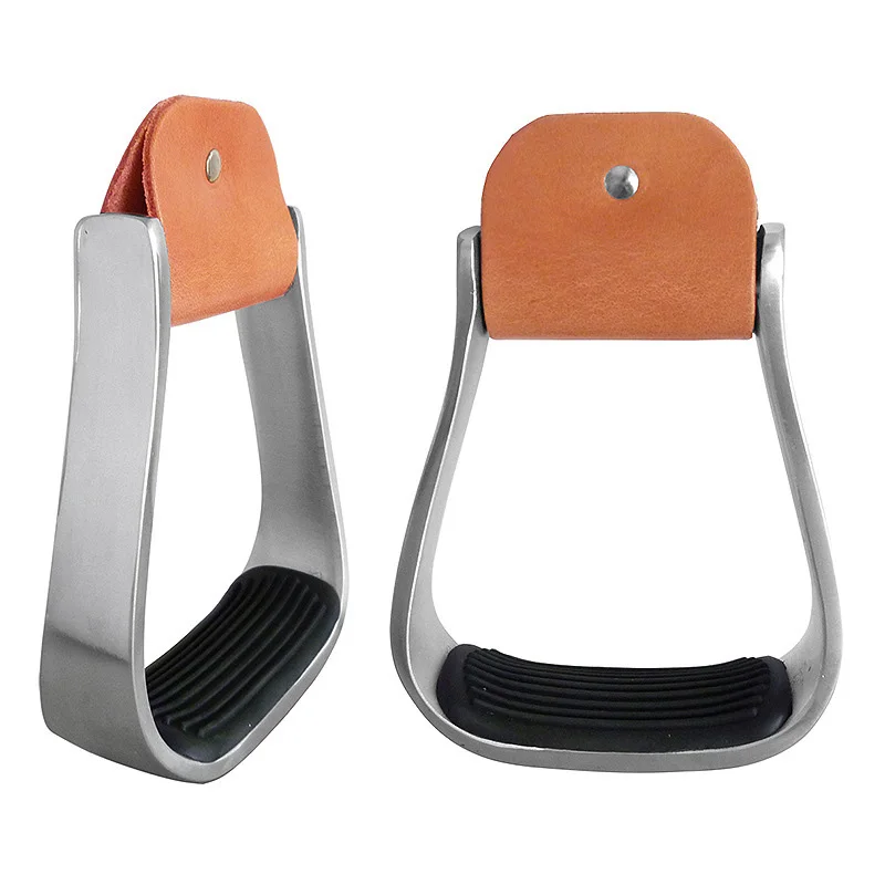 

Aluminum Cushioned Western Stirrups Inner Width 120 mm Horse Riding Stirrups Equestrian Supplies Equestrian Gift for Men