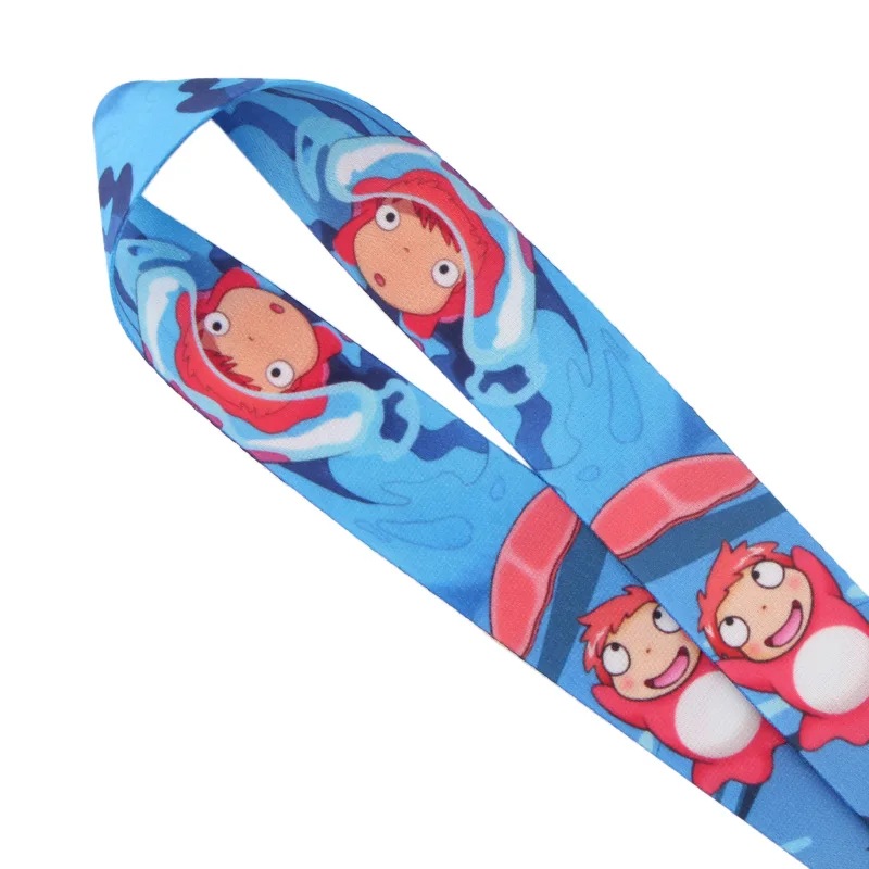CA89 Blinghero Ponyo на скале, ремешок для ключей, ремешок для мобильного телефона, для ключей, ID, держатель для карт, 1 шт