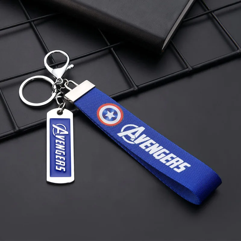 Новый Мстители тег брелок с лентой автомобильный Железным человеком Дэдпул