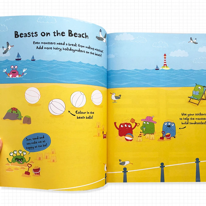 2000 стикеров английская Спортивная книга для