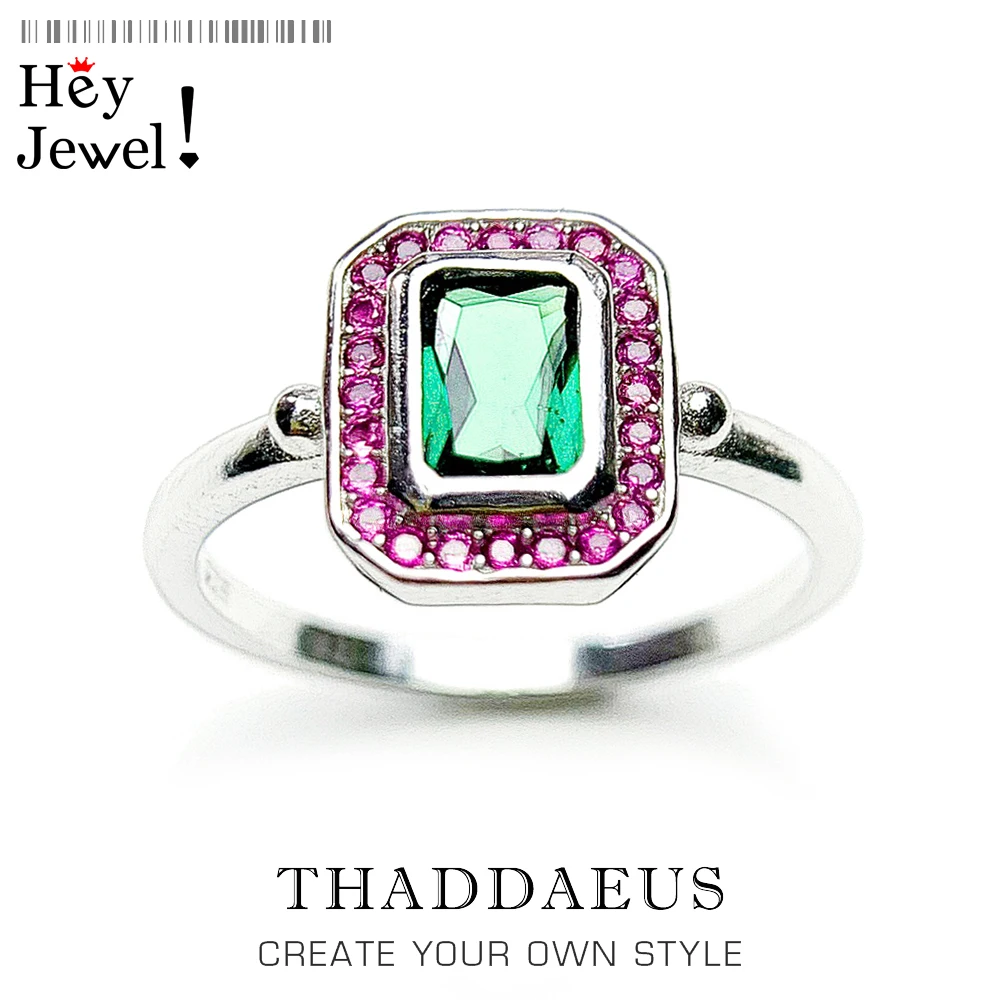 

Ring Red And Green Stones,Fine Jewerly For Women,2022 Spring Brand New Personalised Gift In 925 Sterling Silver
