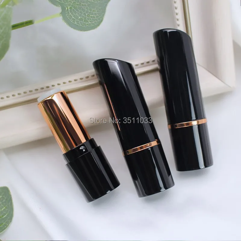 12 1 мм пустая трубка губной помады круглый Форма под губную помаду DIY бальзам для