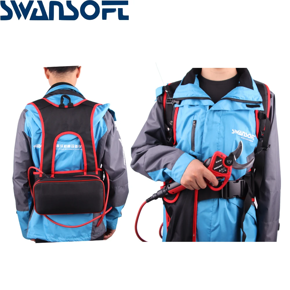 SWANSOFT 43 2 V 40 мм электрические секаторные ножницы для защиты пальцев садовые