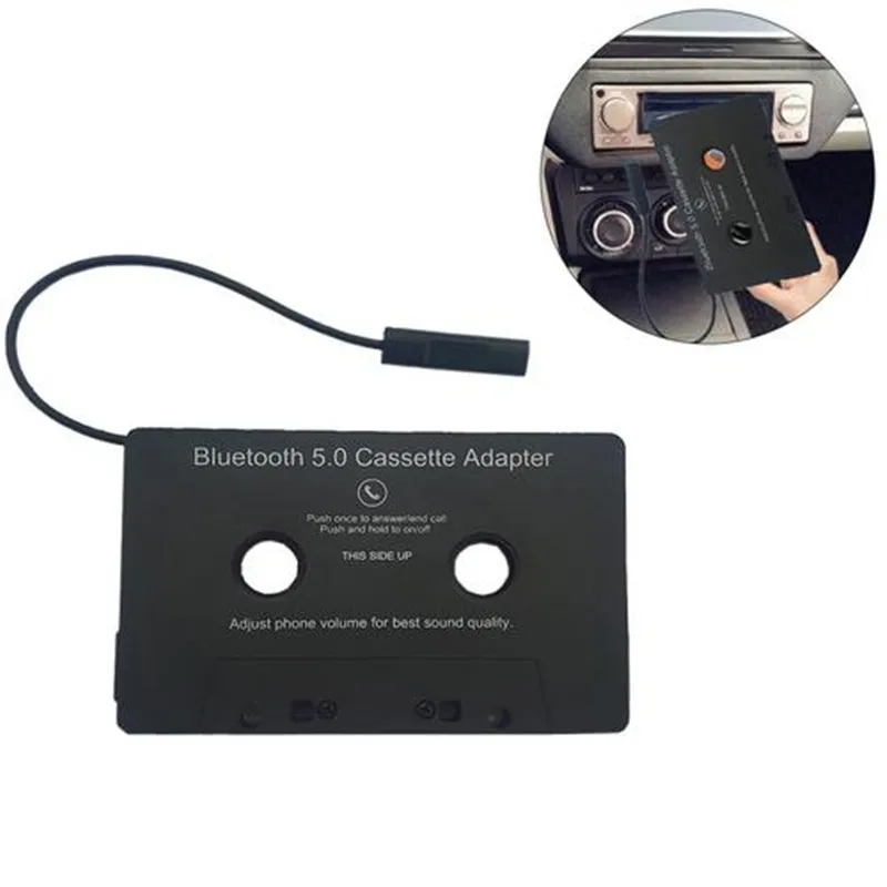 Универсальный Bluetooth конвертер ленты автомобиля AAC/MP3/SBC/стерео Bluetooth аудио кассеты к Aux адаптер смартфонов Кассетный адаптер