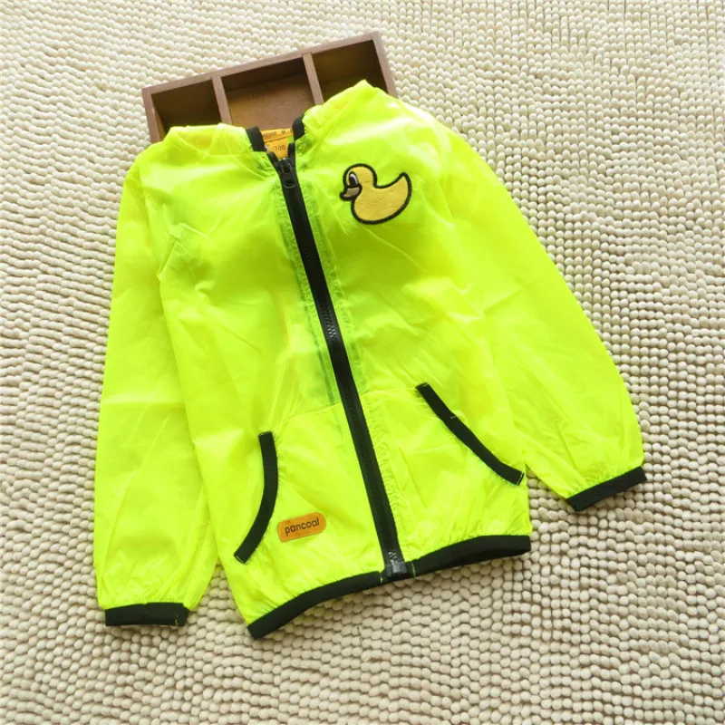 Новая детская верхняя одежда для мальчиков и девочек летняя Солнцезащитная