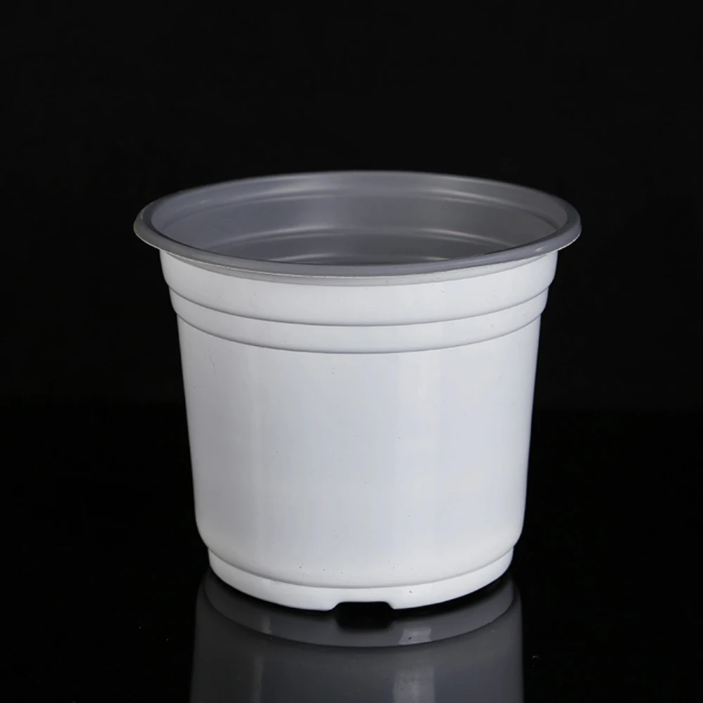 Nursery Pots Seedlings Greens Plastic Containers Yard White 1 Gallon//2.2 Gallon/3.2 Gallon Washable For Outdoor Indoor Plants | Дом и сад