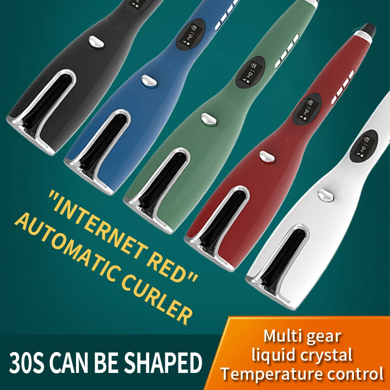 Автоматическая Плойка для волос керамический беспроводной стайлер завивки с