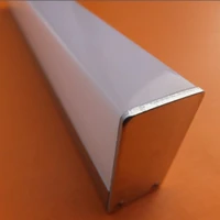 free shipping 1mpcs 25mlot aluminum channel with milky cover and end caps