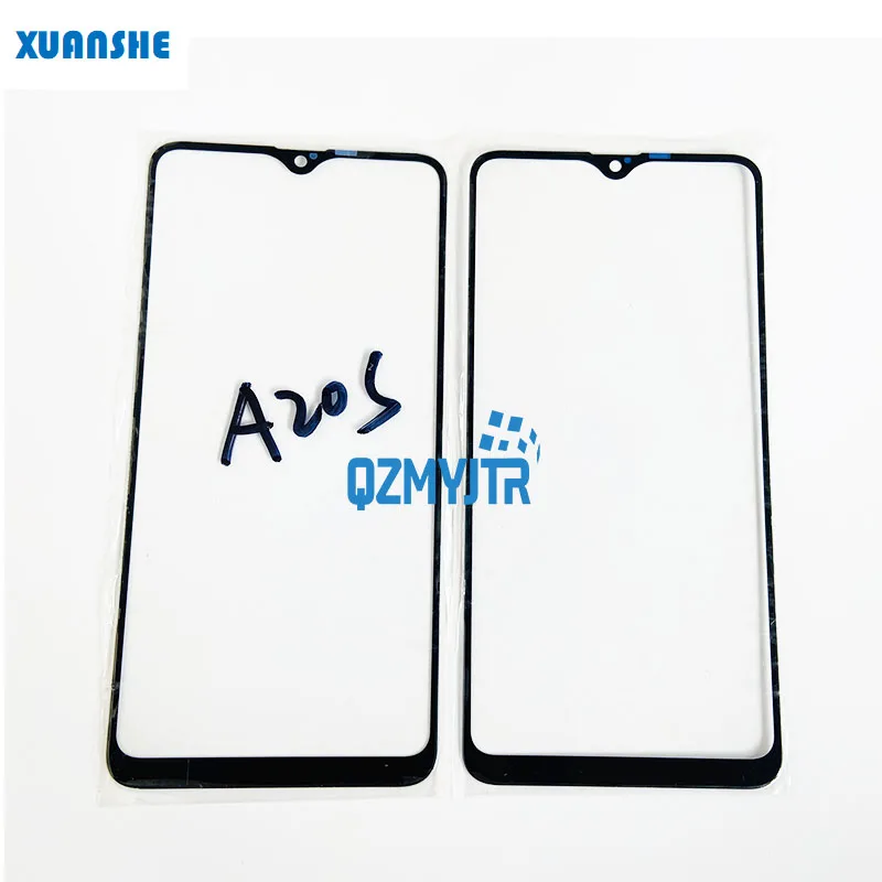 

10/шт. 6,5 "для Samsung Galaxy A20S A207 A2070 внешнее стекло объектив Переднее стекло сенсорный экран дигитайзер ЖК-дисплей высокое качество