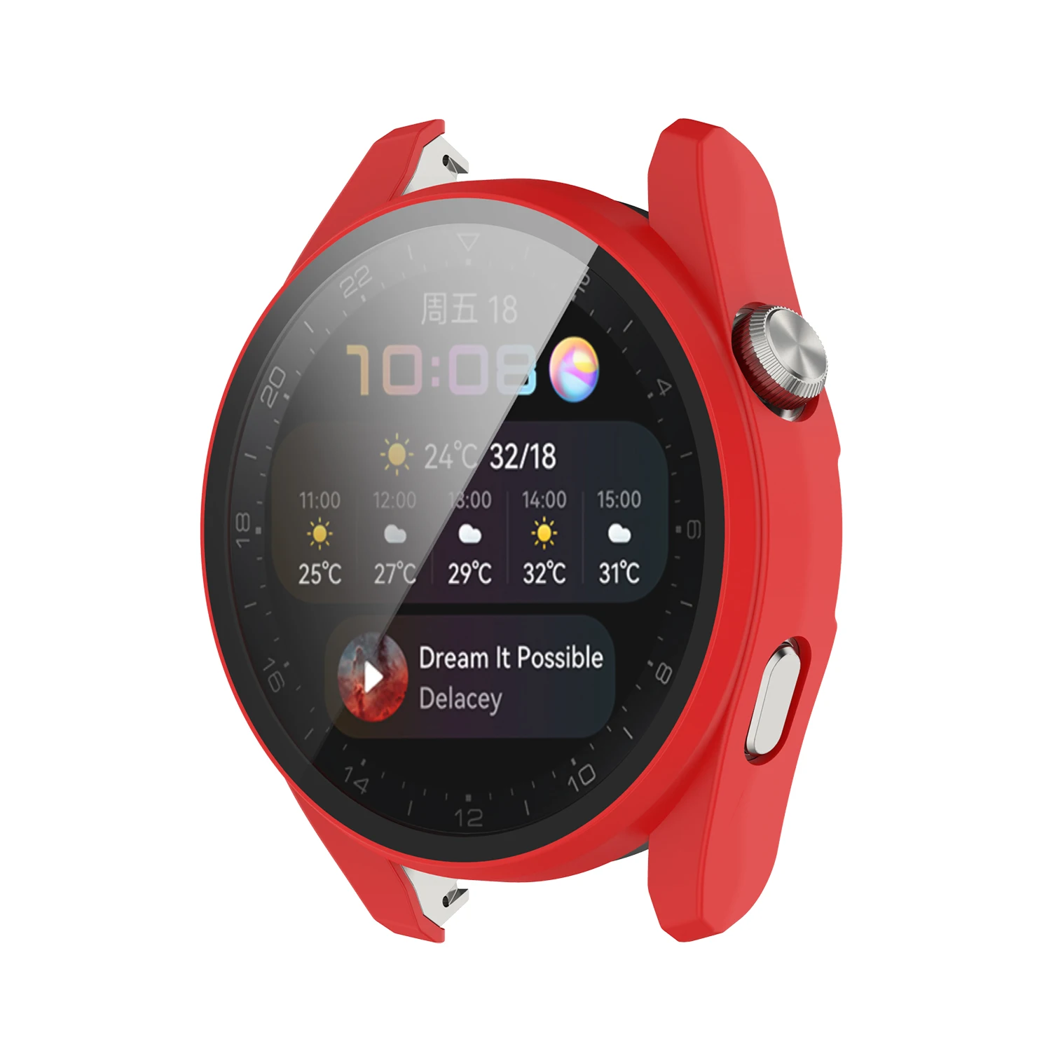 Защитный чехол для Huawei Watch 3 часов закаленное стекло полная защита экрана Wathc Pro