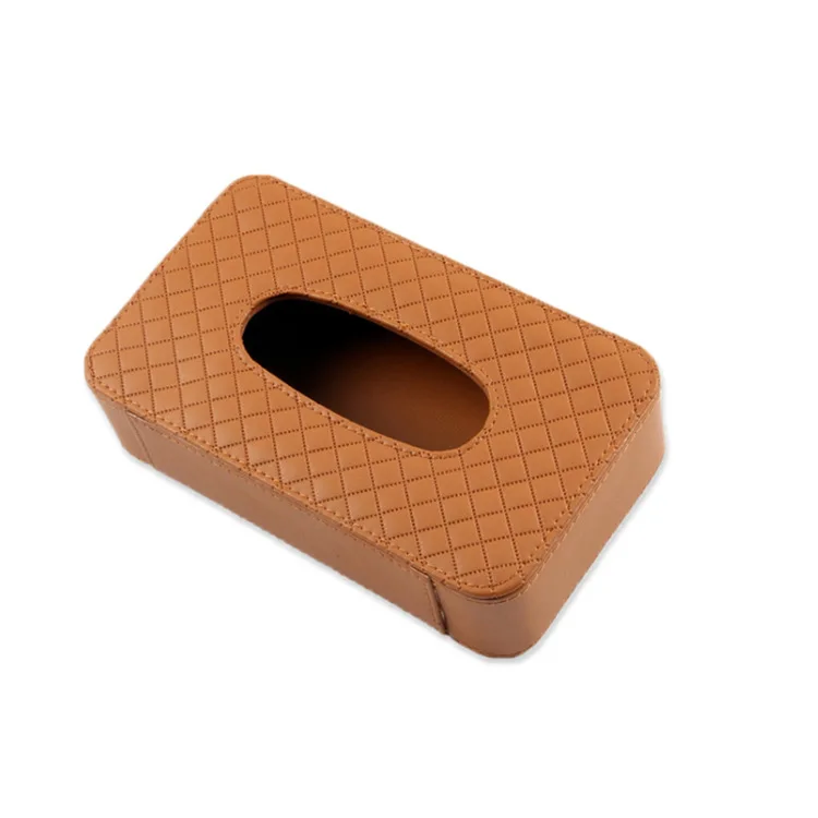 

Towel Boxes Paper Towel Boxes Microfiber Leather Car Case Napkin for Spot Vehicle Leather 21*12*6.3CM Sun Visor Type BY-160