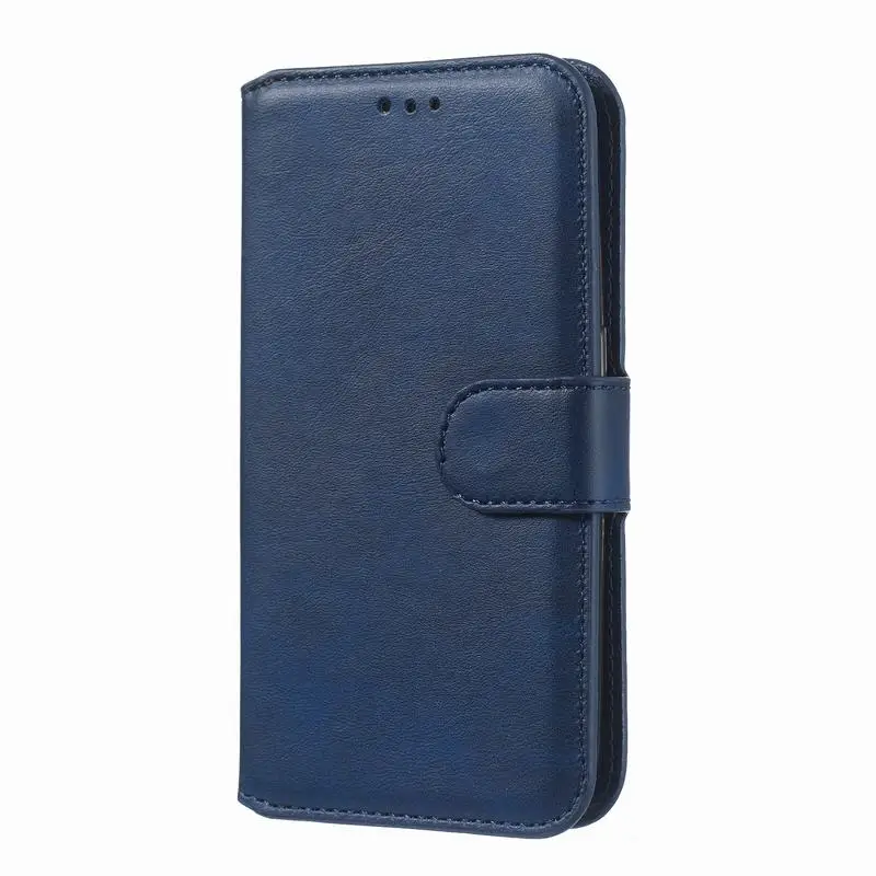 Blue Case Чехол-Кошелек для huawei P Smart Z Plus, чехол-книжка Smart huawei P, чехол-книжка из искусственной кожи, чехол Psmart Capas 360 - Цвет: Blue Case
