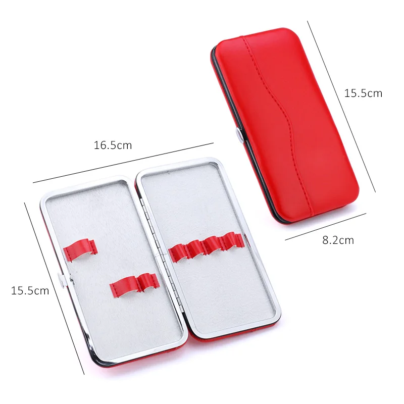 Makeup Eyelashes tweezer Tools Bag Eye Lash Extension Tweezers Case Cosmetic Tool Storage Box For tweezer kit