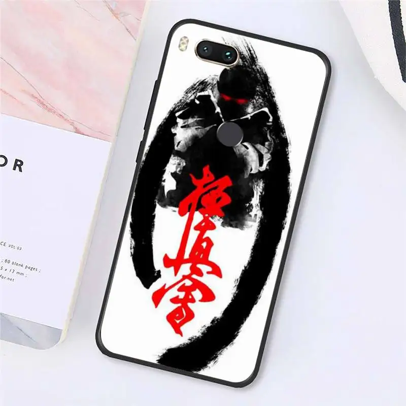 

Oyama Kyokushin Karate Phone Cases For Xiaomi Redmi note 7 8 9 t k30 max3 9 s 10 pro lite Luxury brand shell funda coque