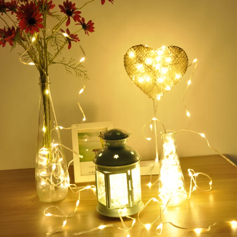 

EU/US/UK Plug Warm Festival Lantern 10M/50M/100M 24V Waterproof Fairy String Lights 8 Modes Garden Decoration Lighting