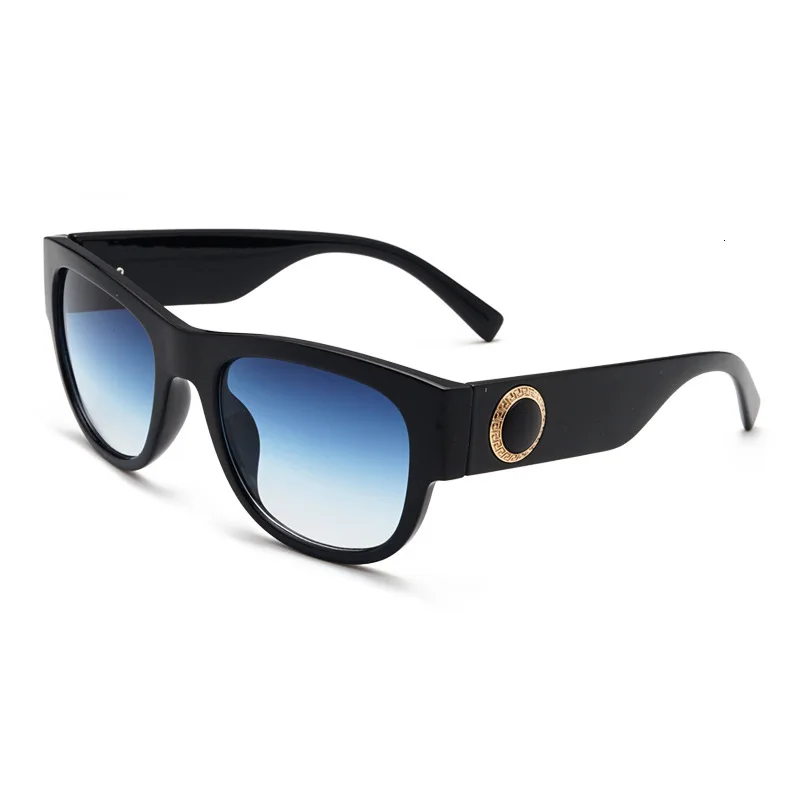 Винтажные негабаритные солнцезащитные очки UV400 черепаховая раковина овальные