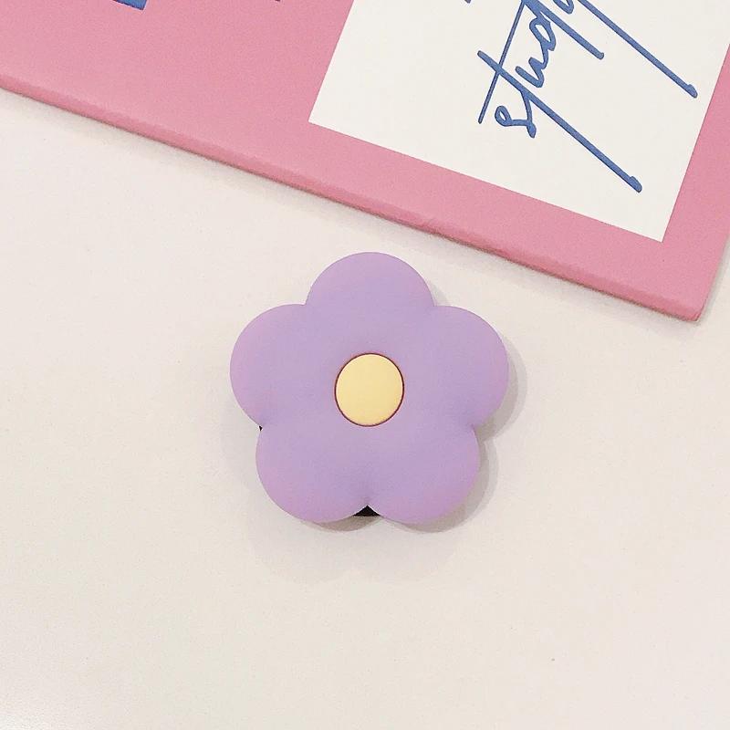 Милый Цветочный складной Стенд Kawaii для мобильного телефона держатель для iPhone X 8 7 6 Plus IPAD для samsung для huawei чехол для телефона Ручка