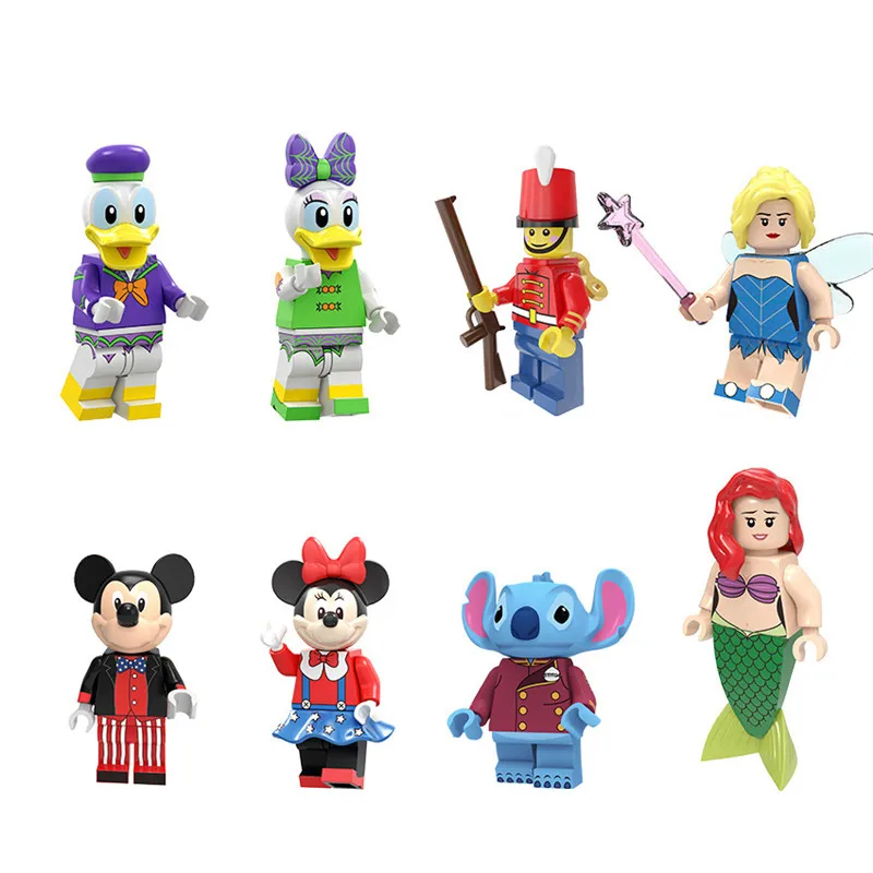 Дисней Микки Маус Минни стежка-Маргаритка Дональд Дак игрушки Фигурки дети