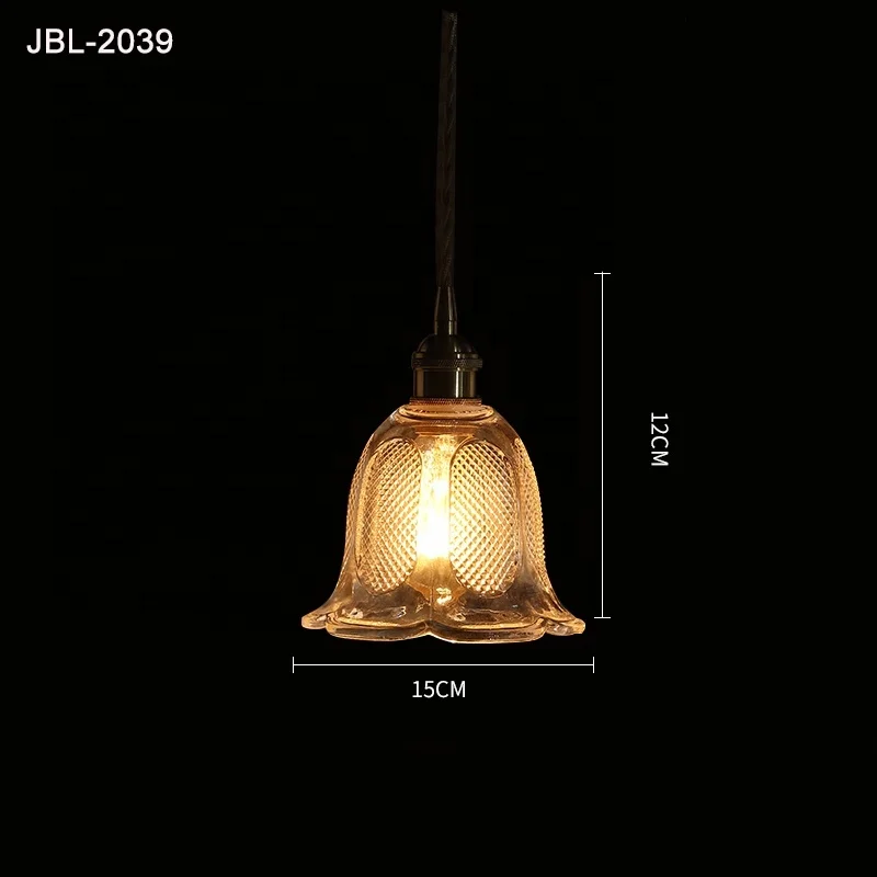 Лофт подвесные промышленные лампы Современная хрустальная люстра из стекла для