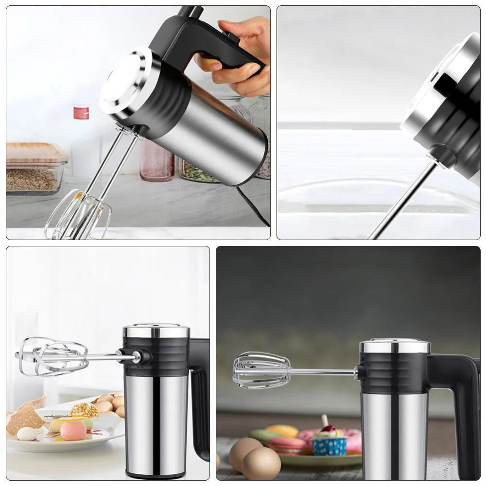 

1Pc Electric Egg Whisk Handheld Table Cream Mixer Cake Mixer (Assorted Color)