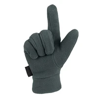 man outdoor riding fleece gloves winter light thermal sports full finger glove running jogging new