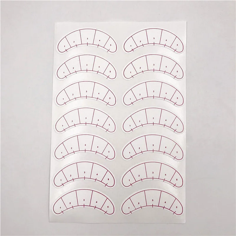 70pairs/pack Paper Patches 3D Eyelash Under Eye Pads Lash Extension Tips Sticker Wraps Make Up Tools | Красота и здоровье