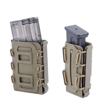 tactical molle 5 56 7 62 9mm magazine pouch for ar15 m4 ak rifle pistol quick release fast mag tpr holster case hunting gear