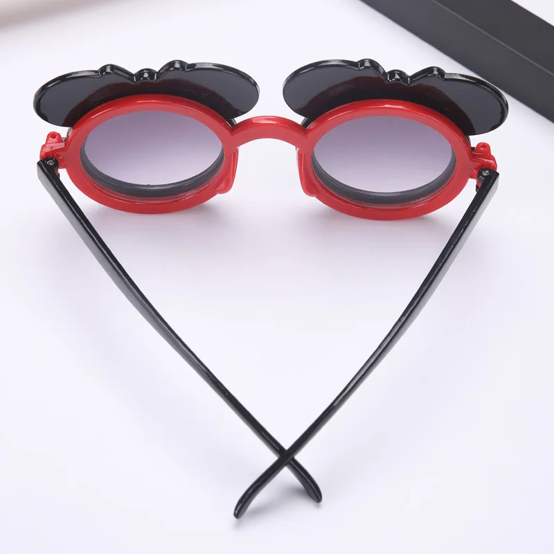 Gafas de sol de dibujos animados para ni&ntilde;os, bonitas gafas de Minne a prueba de rayos ultravioleta, espejo sombreado, regalos para ni&ntilde;os-5
