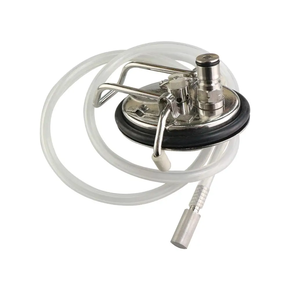 Карбоновая крышка кега для домашнего пивоварения в стиле Корнелиуса с 2