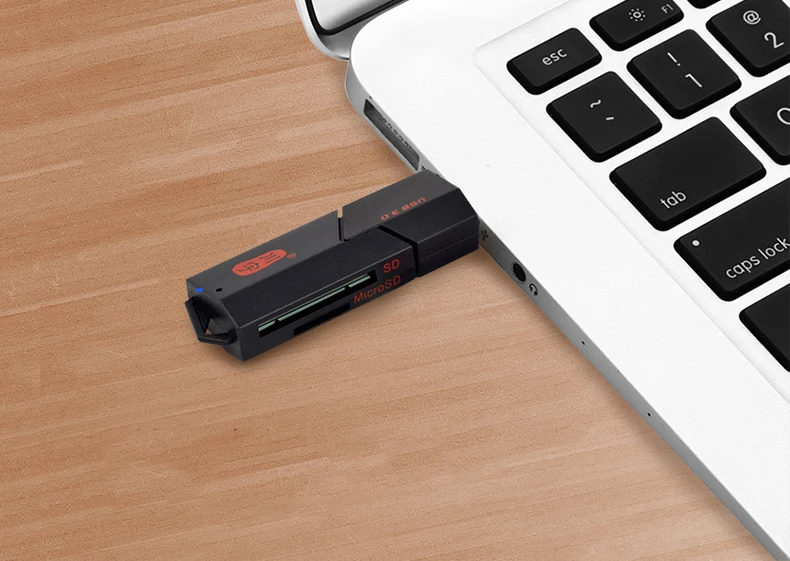 Kawau 3,0 USB кард-ридер максимальная поддержка 512 ГБ карта адаптер с Micro SD/SD слот для карт памяти компьютера кард-ридер C307