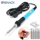 Электрический паяльник с регулируемой температурой, 220 В, 110 В, 60 Вт, сварочный фотоэлектрический тепловой карандаш, инструменты для ремонта