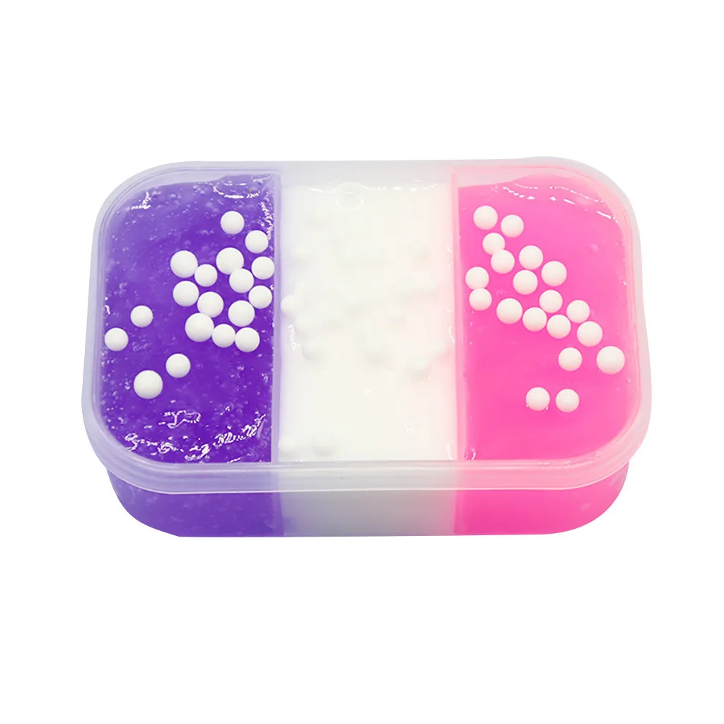 Игрушка для смешивания желейного шлама мягкая слизистая ароматическая игрушка