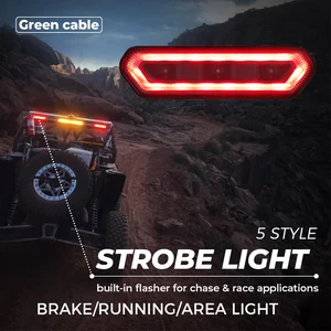 Универсальный тормозной задний фонарь UTV, черная крышка, красная крышка для Yamaha Viking Wolverine для Honda Talon 1000R 1000 для Polaris