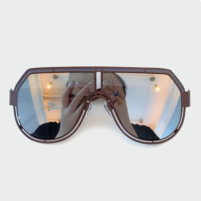 Очки солнцезащитные женские зеркальные винтажные Роскошные солнечные очки с