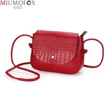 Luxury Brand Fashion Simple Small Square Bag Womens Designer Alligator Pattern Real Leather Mobile Phone Shoulder Handbags 2022