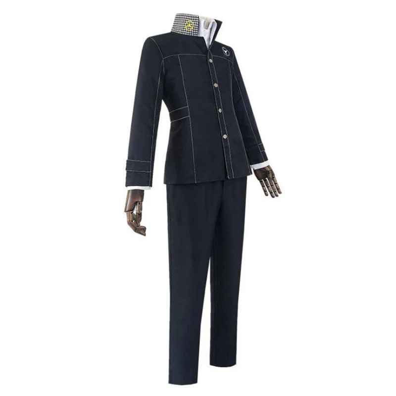 Костюм для косплея Persona 4 Shin Megami Tensei Yasogami Yu Narukami костюм Мужская школьная униформа