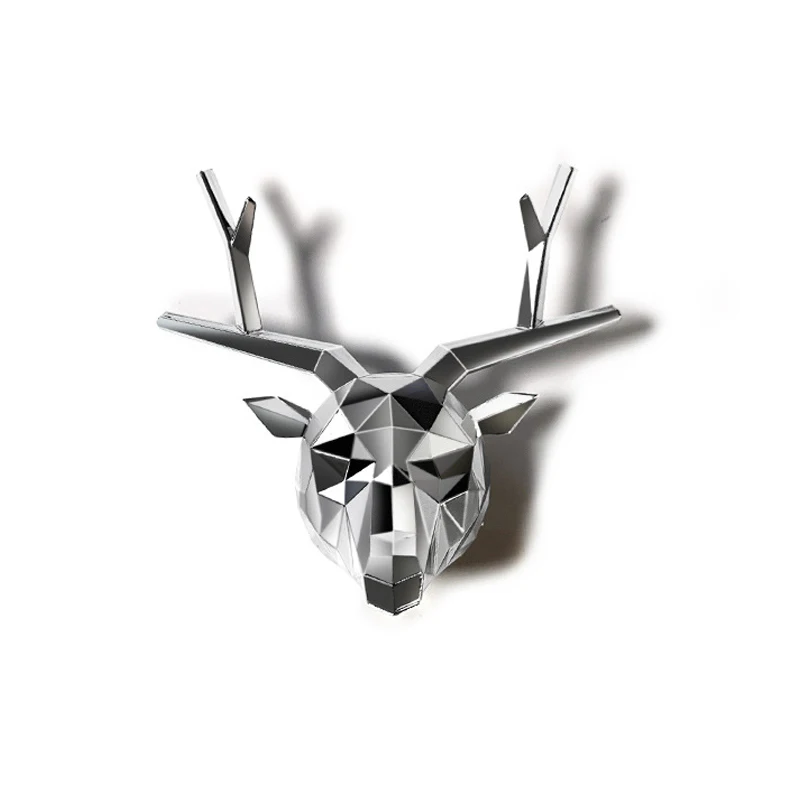 Deer Silver Крутой автомобильный освежитель воздуха с бульдогом, ароматизатор, чистый автомобильный запах, автомобильный освежитель, запасной парфюм, украшение интерьера автомобиля, новая версия - Название цвета: Deer Silver