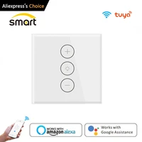 wifi smart wall touch light dimmer switch 400w 1 gang euuk standard app remote control works alexa and google home