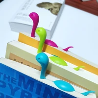 1pcs creative animal bookmarks creative 3d water monster shape bookmark fun reading book folder page cute school supplies gifts
