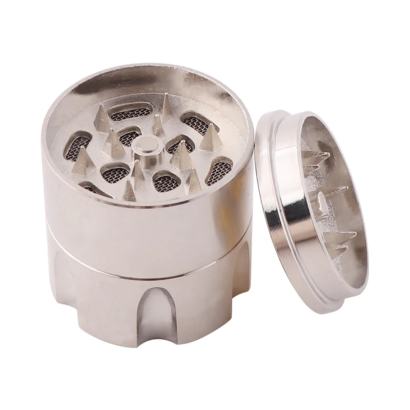 Цинковый сплав револьвер пуля измельчитель табака Травяные специи дробилка рука